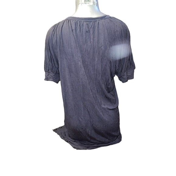 Deletta short sleeve button down Cardigan blue Xs - Picture 7 of 8